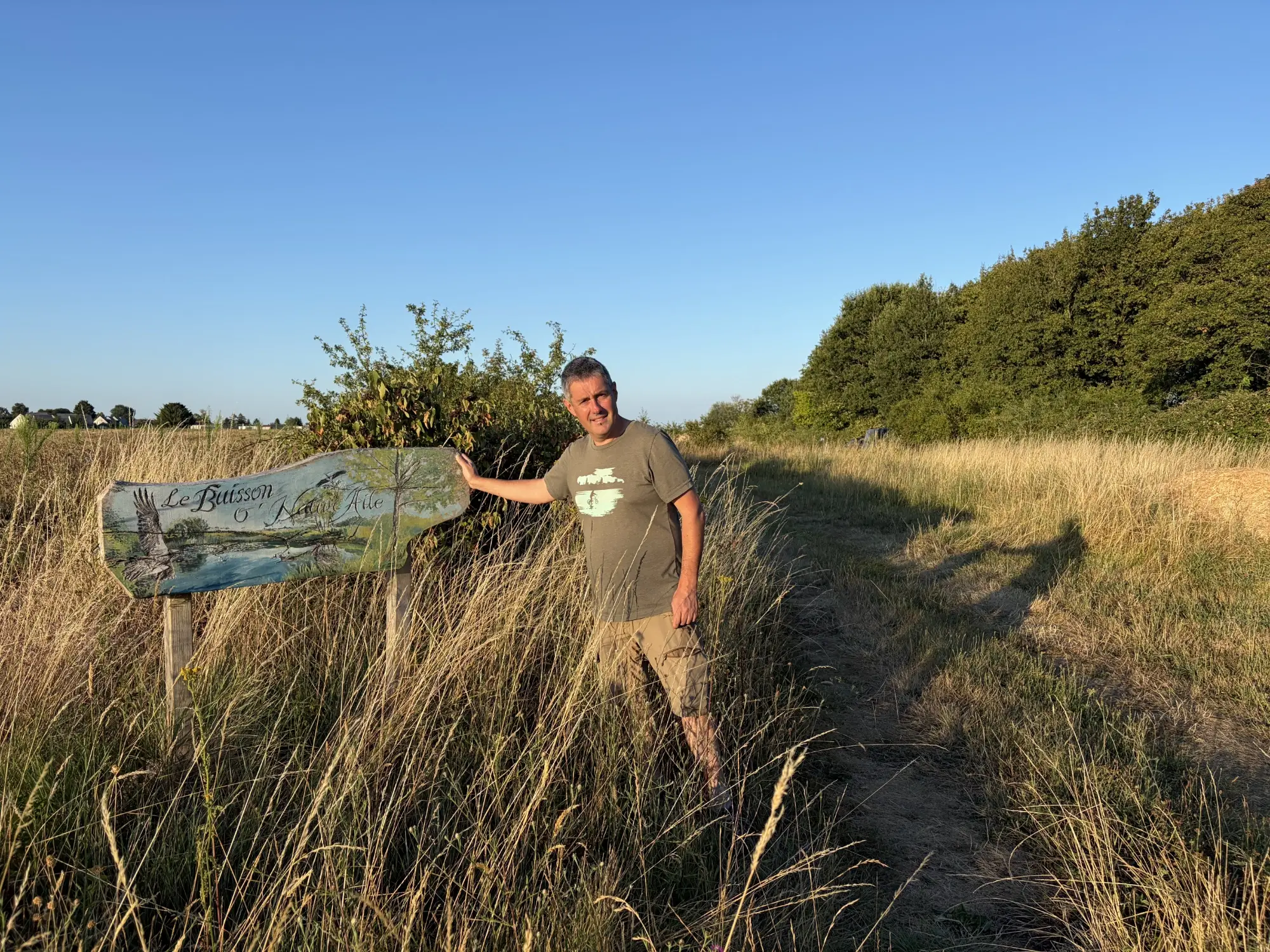 Jean-Michel Feuillet au Buisson Plume de Loire Touraine